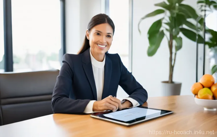 건강코칭 직무 만족도 향상법 - **Prompt 1: "The Reflective Coach and Future Wellness"**
"A female wellness coach, in her late 3...