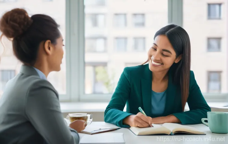 건강코칭에서 셀프 브랜딩의 중요성 - **Prompt:** A confident female health and wellness coach stands in a modern, brightly lit studio. Sh...