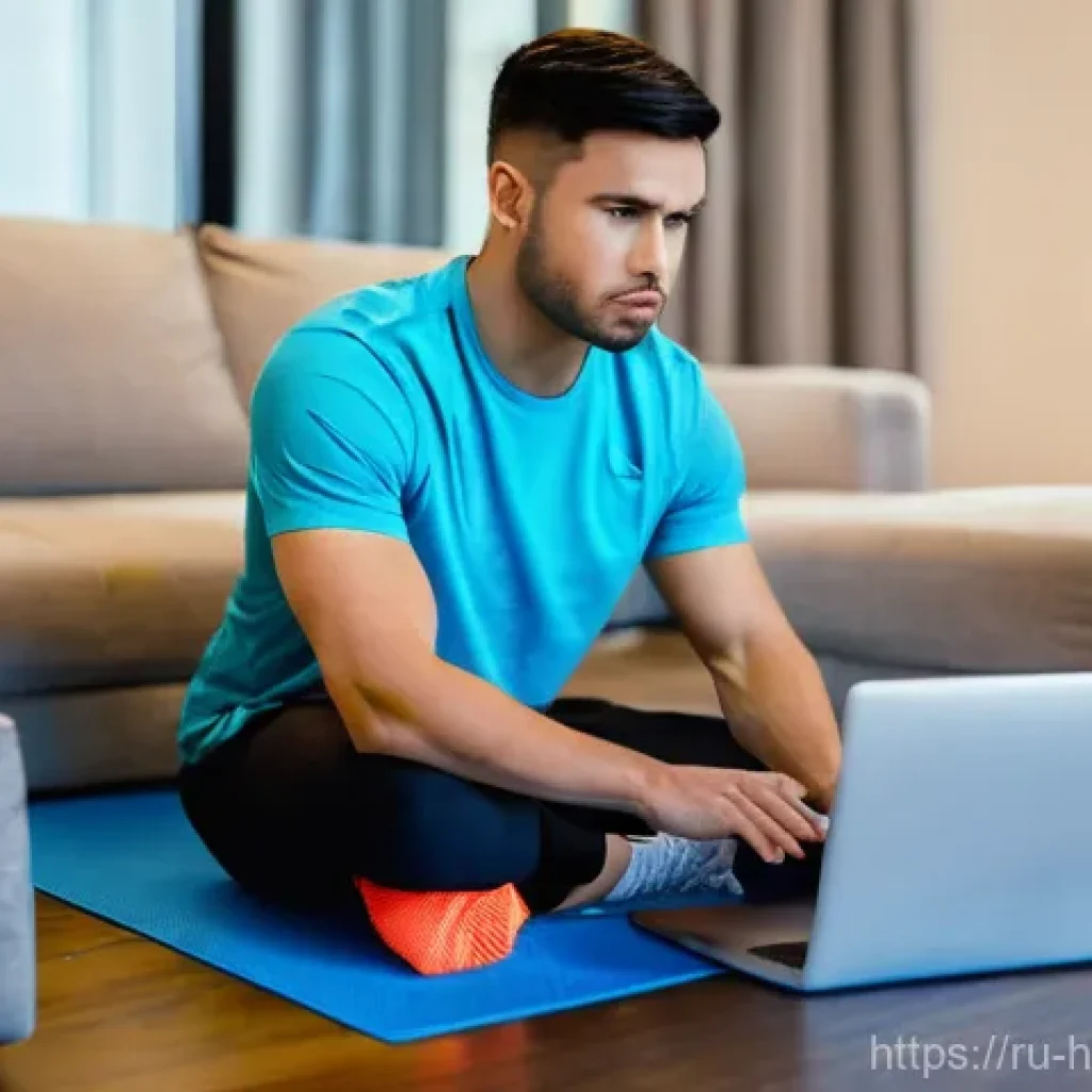 건강코칭과 운동 처방의 연계성 - **Image Prompt 1: The Frustrated Routine**
    A young adult (20s-30s, ambiguous gender), looking vi...