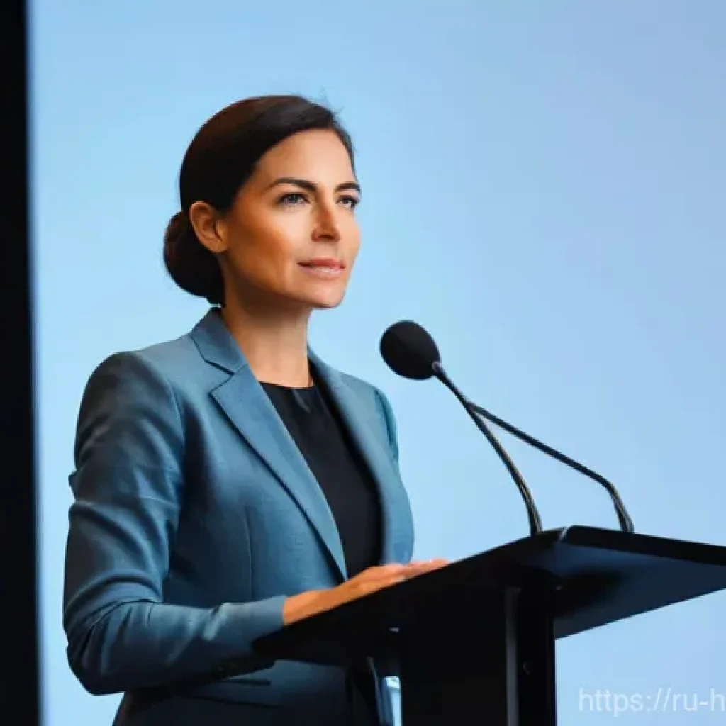 건강코칭 세미나 준비 및 발표 - **Prompt:** A modern, professional woman in her late 30s or early 40s, with a warm and inviting expr...