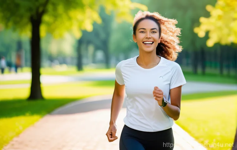 건강코칭과 IT 도구의 융합 - Image Prompt 1: Smartwatch for Daily Well-being**