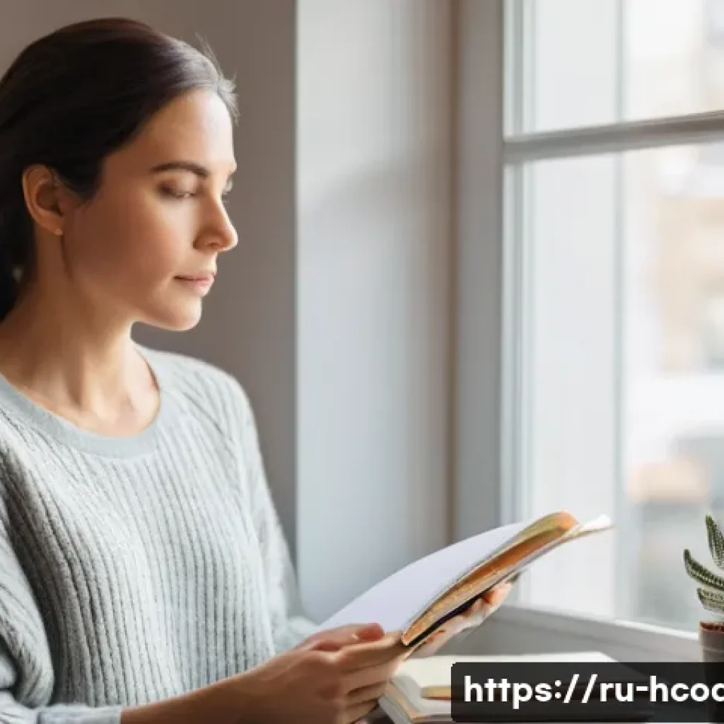 건강코칭 마케팅 전략 - **Prompt:** A 37-year-old woman named Anna, looking thoughtfully introspective in her modern, slight...